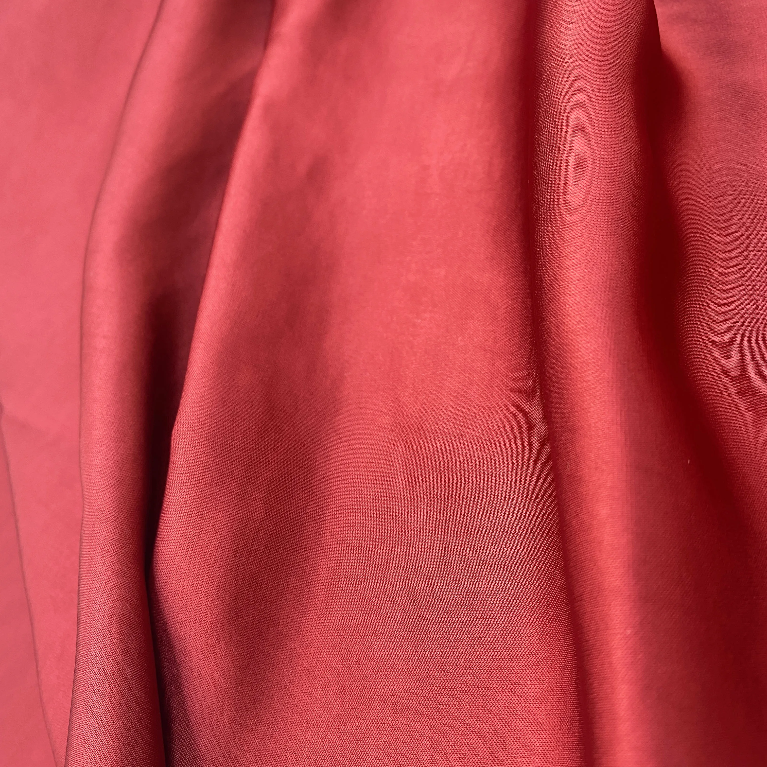 custom Stretch 100% Recycled Polyester 188G Double Sided Silk Satin Cloth Price Per Meter  Satin Silk Fabric For Pajamas