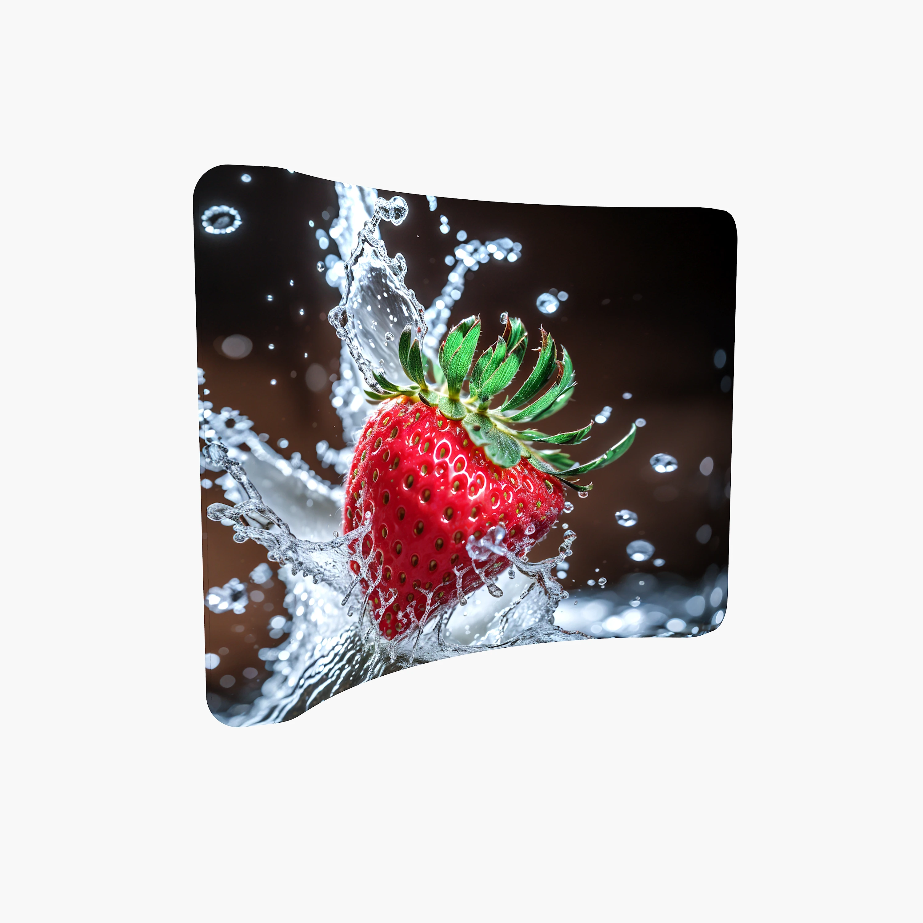 Custom Fabric Tube Telescopic Banner Stand Backdrop Wall Exhibitor Trade Show Display Banner Stands Portable