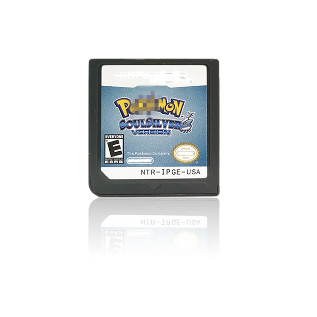 US version Poke mon HeartGold Soulsilver Game Card For Nintendo DS NDS NDSL 3DS 3DSLL