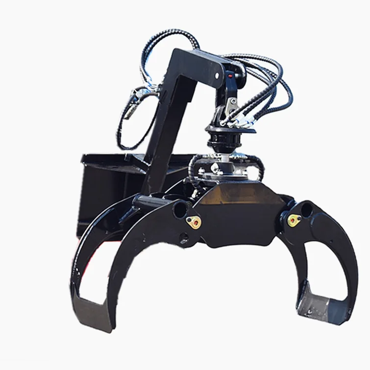 Universal SKid Steel Attachments Various Wheel Loader Attachments power rake/log grapple/stump grinder/mulcher