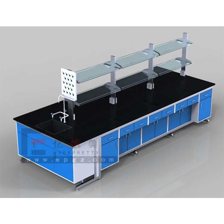 Ergonomics Resin Board Design School Classroom Furniture Lab Student Table for Sale