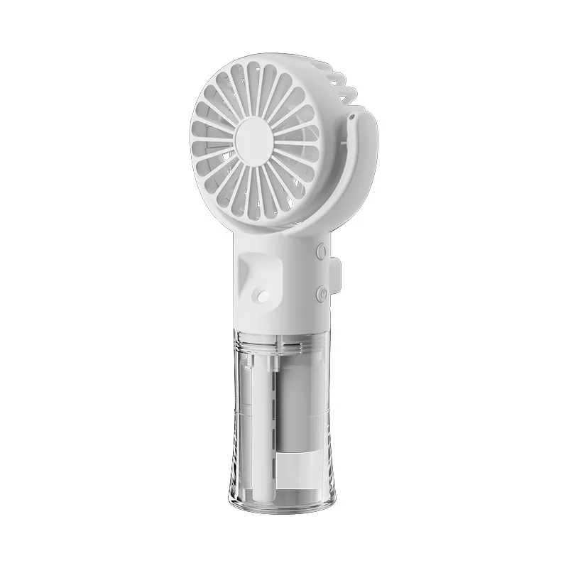 Mini Misting Water Bottle Fan Hand Held Usb Rechargeable Water Portable Mist Fan With Spray