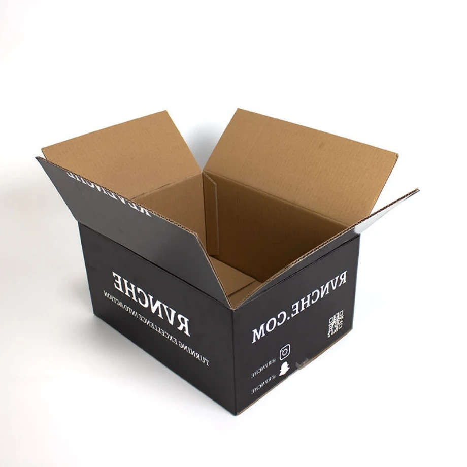 Wholesale Custom and design  Corrugated Carton Mail Box For Delivery Fruit and Vegetable Packaging Cartons