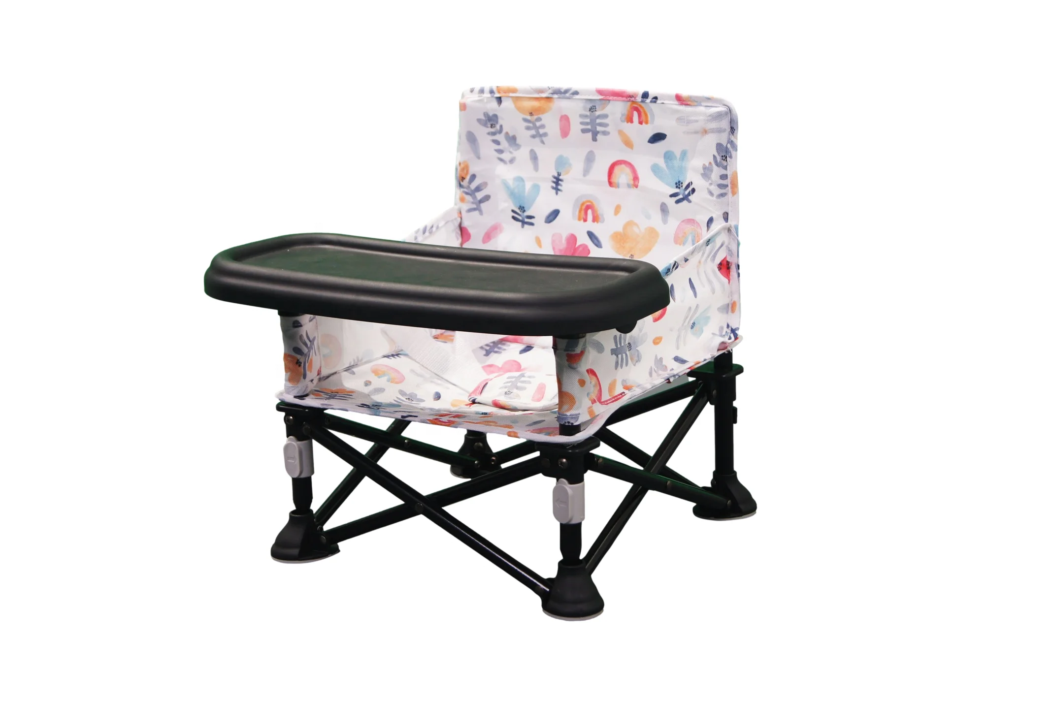 Baby Booster Seat New Style Kid Chair Camping Travel Inflatable Baby Seat Portable Folding Baby Chair With Tray And Carrying Bag