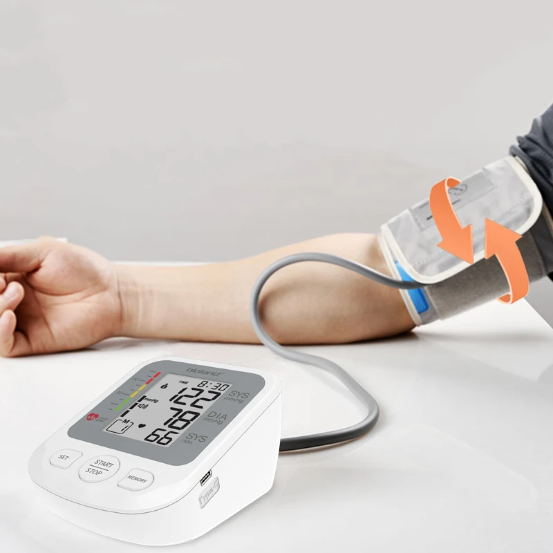 Wholesale automatic bp machine cuff wrist digital blood pressure monitor with pulse rate and Irregular heartbeat