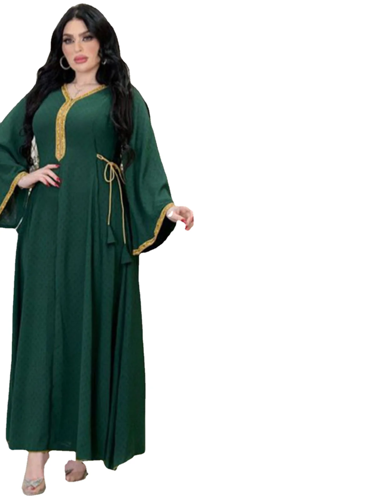 MT058 Middle East Dubai evening dress Muslim Europe and the United States hot selling fashion street robes
