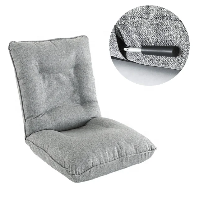 Мебель для гостиной в японском стиле, удобный мягкий Регулируемый наклонный складной стул для йоги и медитации