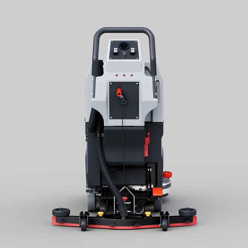 Bison Home Electric Road Street Sweeper Heavy Duty Floor Scrubber Cleaning Machine