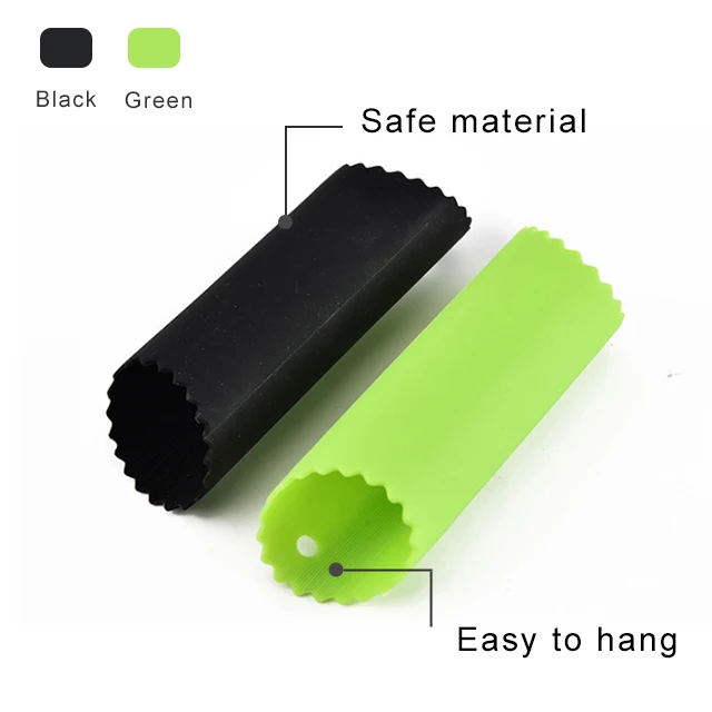 Wholesale High Quality Silicone Garlic Tube Peeler Easy Quick Skin Remover Roller Soft Kitchen Gadgets for Peeling Garlic Cloves