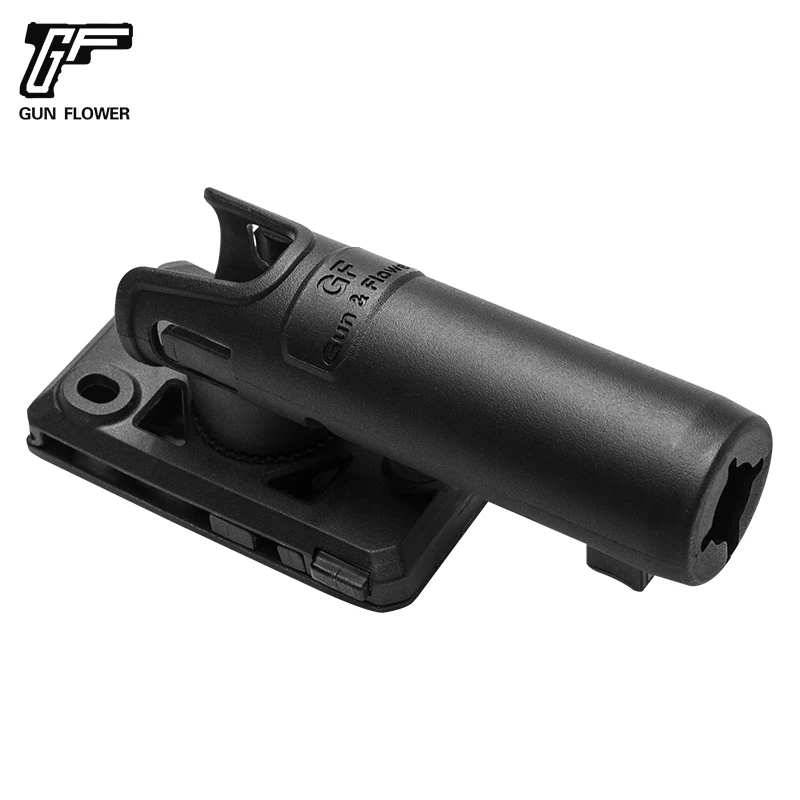 Gunflower Tactical Duty Gear 360 Degree Multi Position Carry Rotational Baton Holder Baton Holster