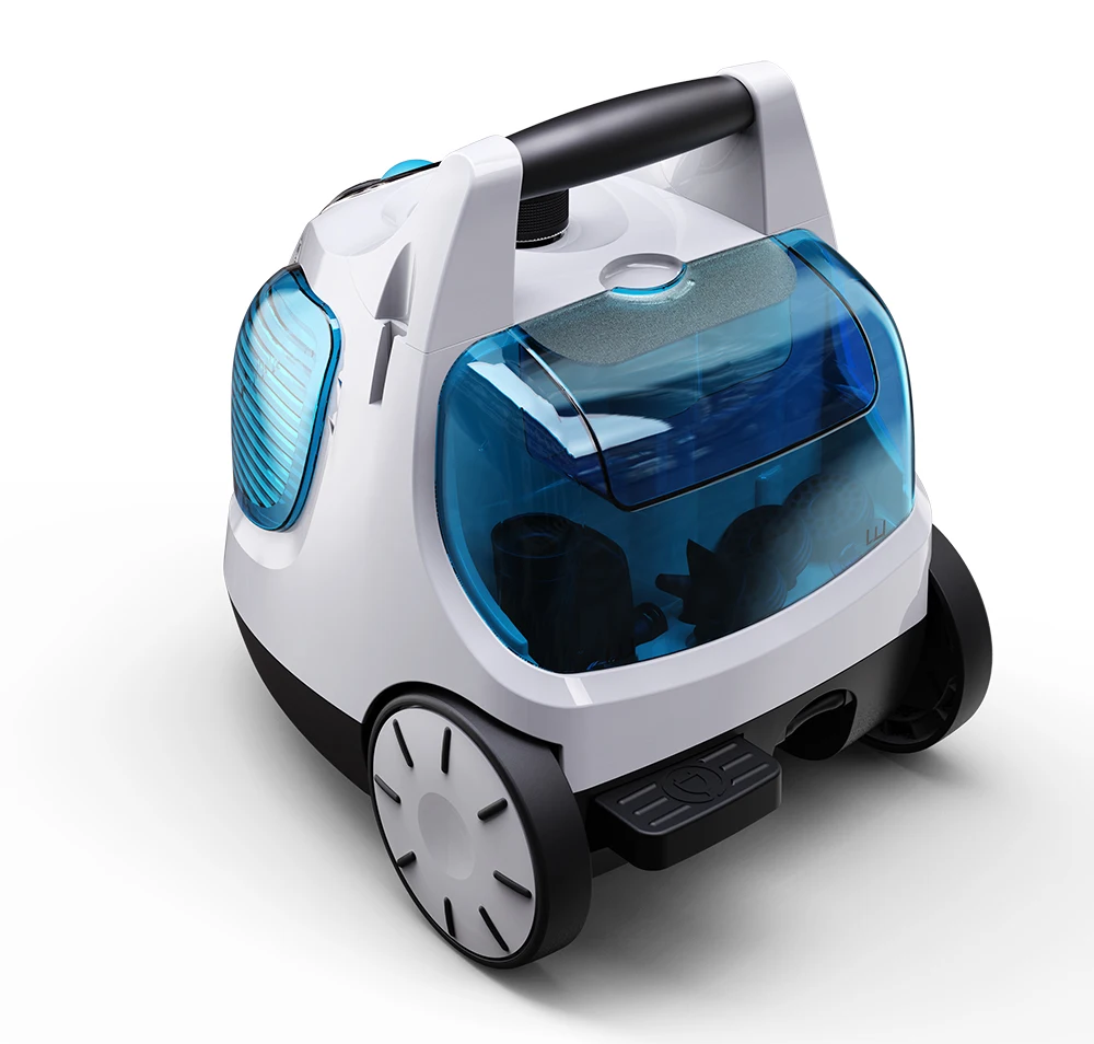steam cleaning system with 1600W power and 1.6L water tank