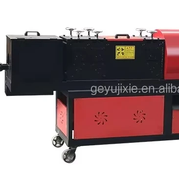 cheap Hydraulic Copper Pipe Straightening Machine Round Steel Bar Straightening Machine Rust Removing Machine For Pipe