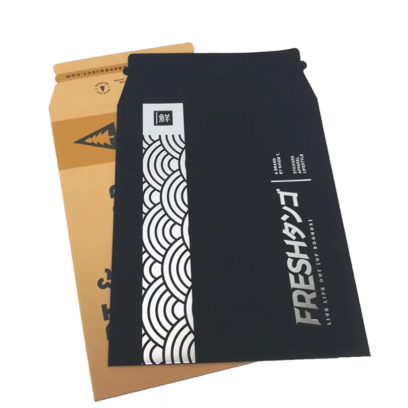 Wholesale A4 A5 A6 Stay Flat Packaging Card Mailer Rigid Mailers Cardboard Envelope