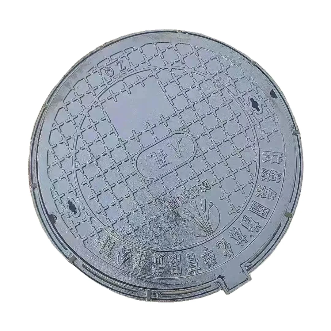 En124d400 крышка люка из ковкого чугуна и рама