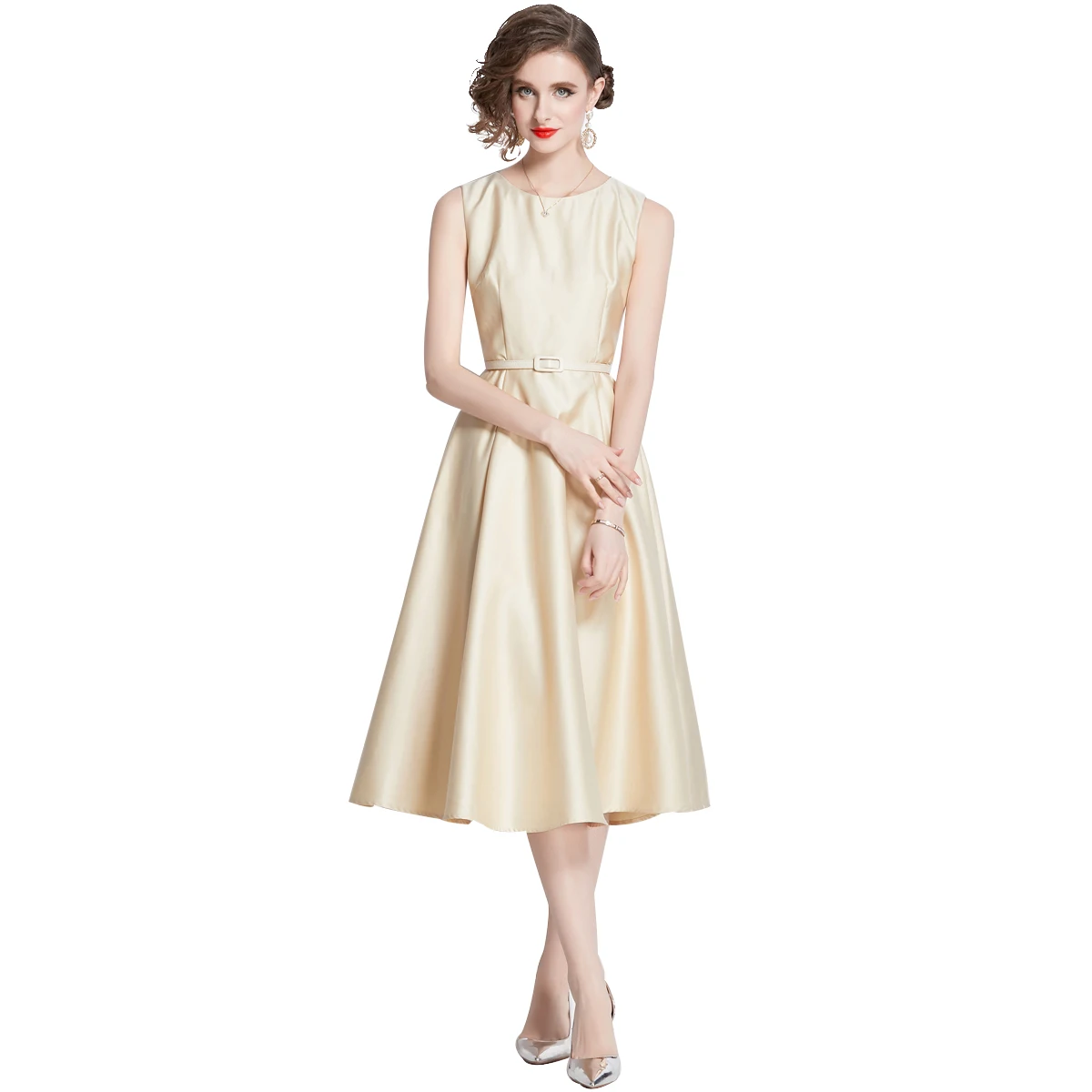 1619-109-928 clothing manufacturers custom woman clothes wholesale prom apparel elegant vintage lady oem stock long Dresses