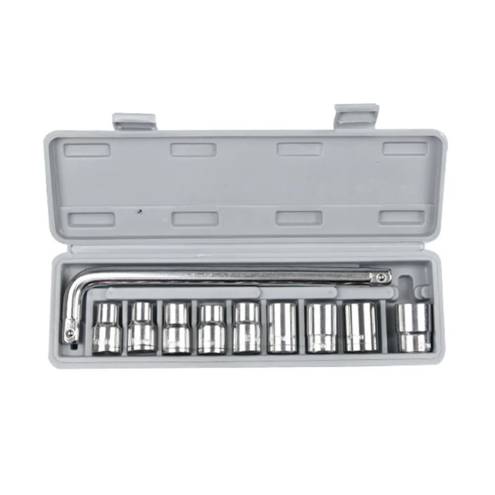10pcs mechanic tool set professional workshop repair hand tools set box toolbox toolkit socket tool sets