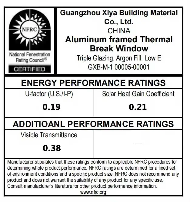 Sunnysky Apartment Panoramic Picture Window floor to ceiling aluminum large window fixed glass extra large picture window styles