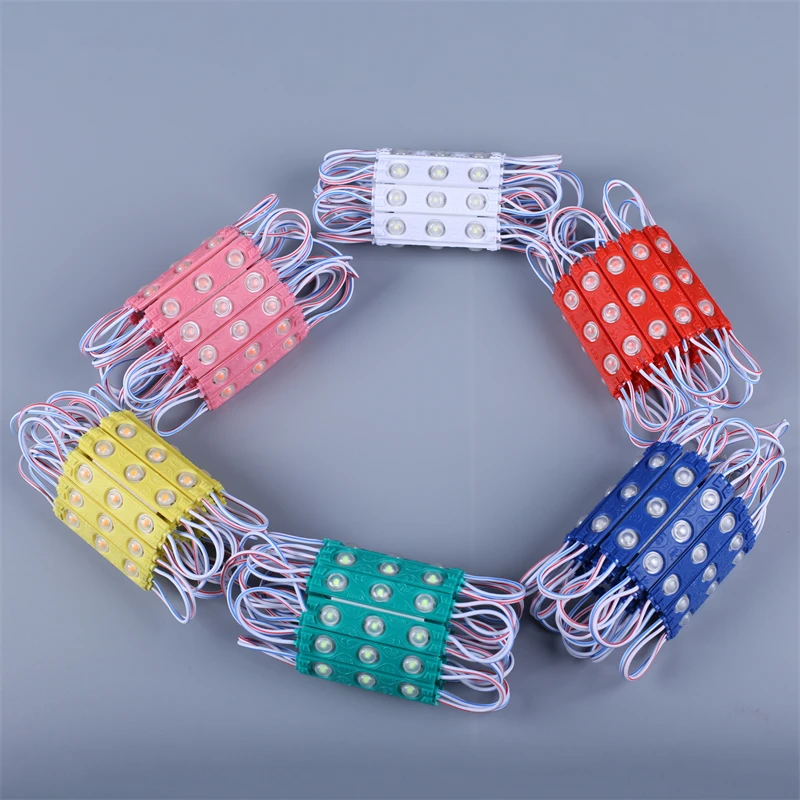 High Power 12v 3 Leds Modulo 1.5w Outdoor 2835 Sign Module Smd Light Box Injection Led Modules