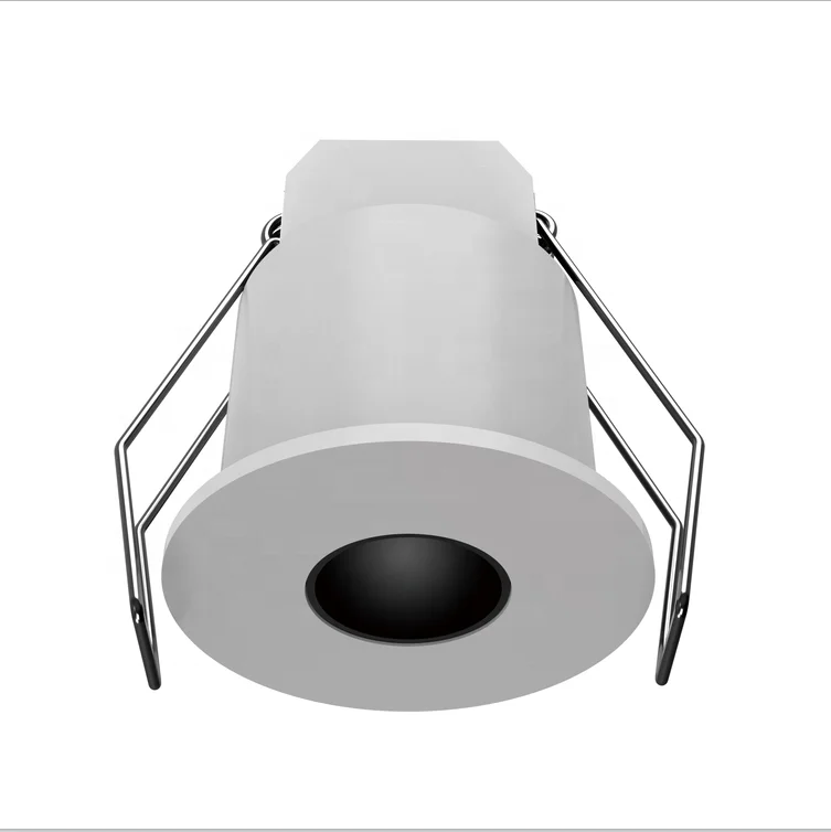 White/black adjustable linear light grille LED ceiling recessed 3W linear grille lights