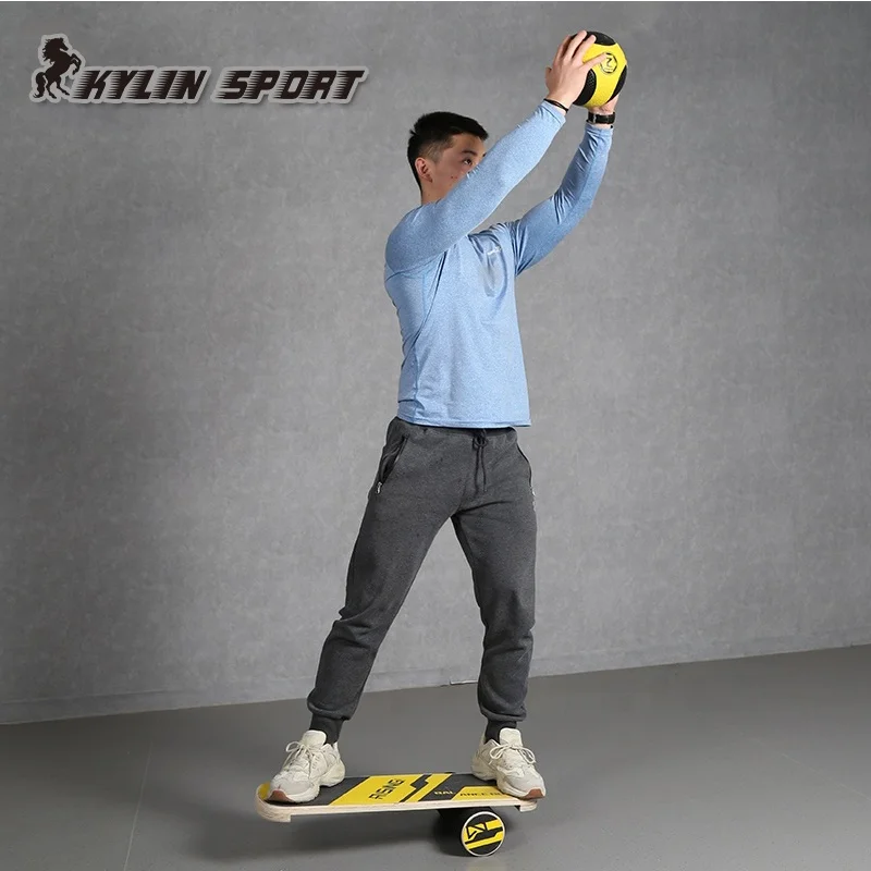 Kylinsport доска для занятий фитнесом деревянная