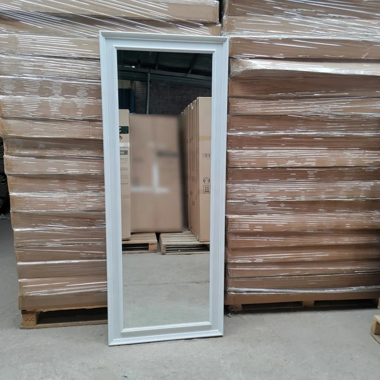 2022 New arrivals shabby chic vintage decorative mirrors luxury design with PS plastic frame