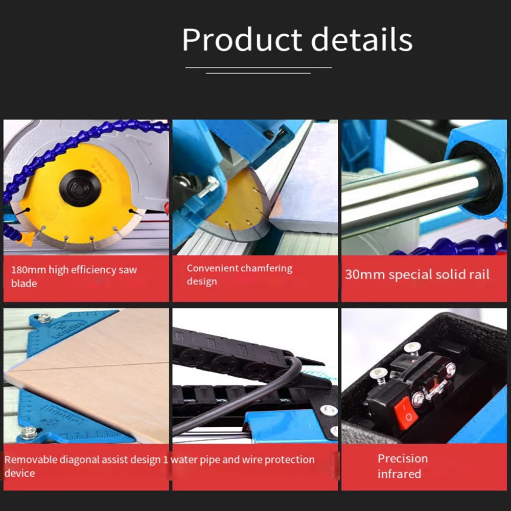 800 мм 1200 1800 мм портативная автоматическая электрическая машина для резки плитки и пола