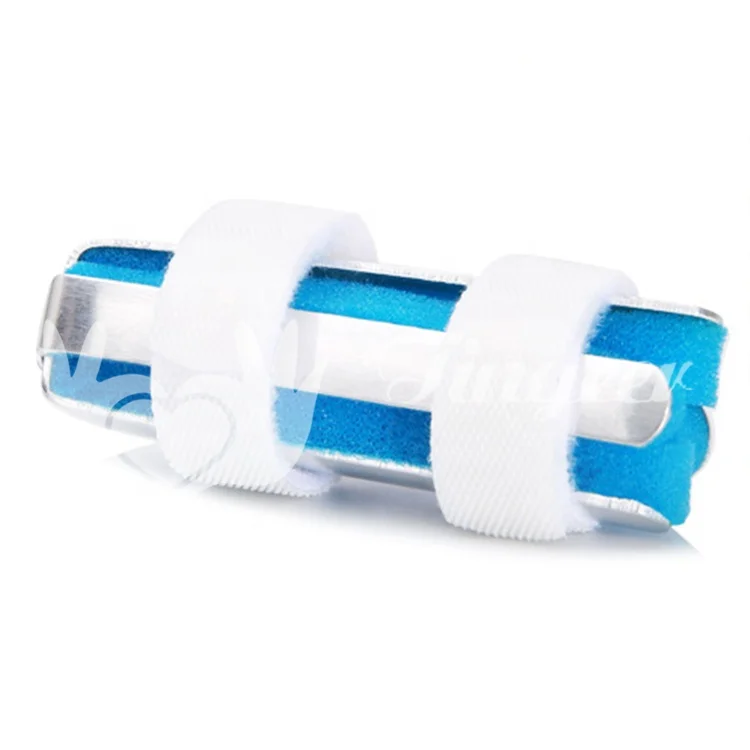 Hot Selling Finger Splint Aluminum Covered Foam Orthopedic Splint materials Medical Splint for Fracture