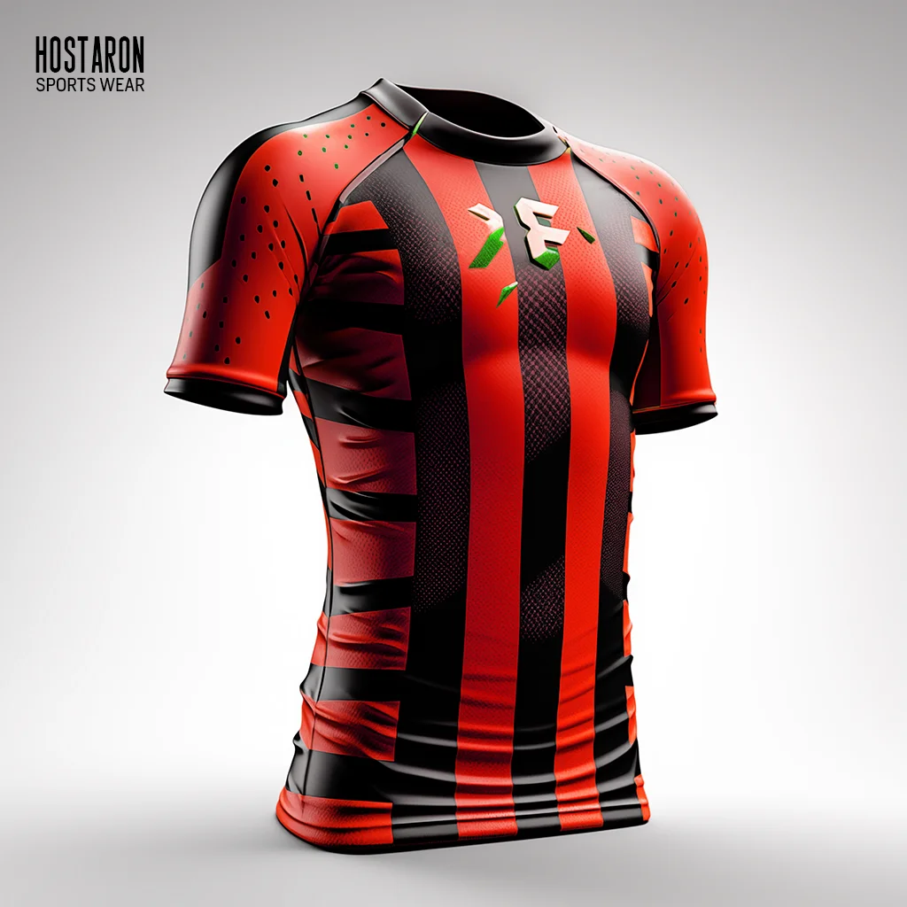 HOSTARON Custom Short Sleeve Football Standard Soccer Training Jerseys Junior Plain T Shirt Football Pullover For School Team