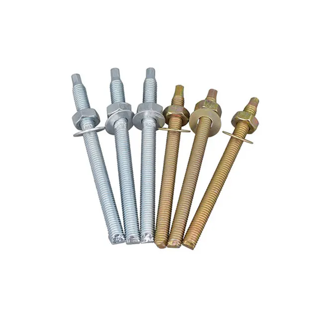 Zinc plated chemical anchor bolt all sizes cheap price