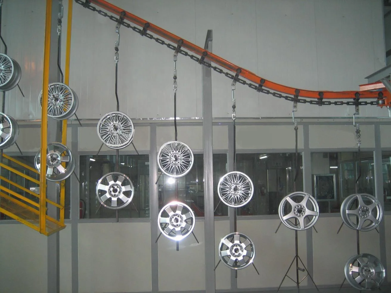 Automatic Electrostatic Powder Coating Production Line