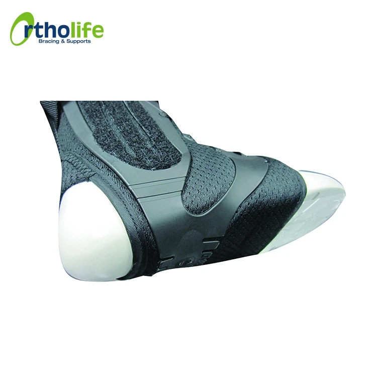OL-AN052 Orthopedic Ankle Wrap Lace Up Foot Brace For Stress Fracture