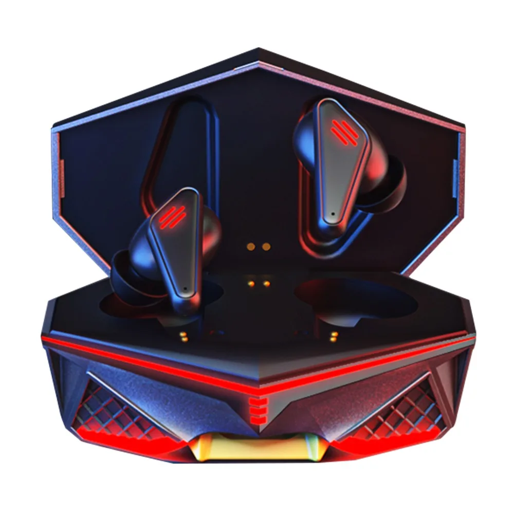 2021 New K98 TWS Game Earphone Sport Ear Buds LED Low Latency Wireless Earphone Gaming