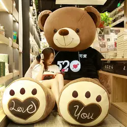 Customized Heart Shape Big size Soft Cuddly Plush Stuffed Giant Teddy Bear