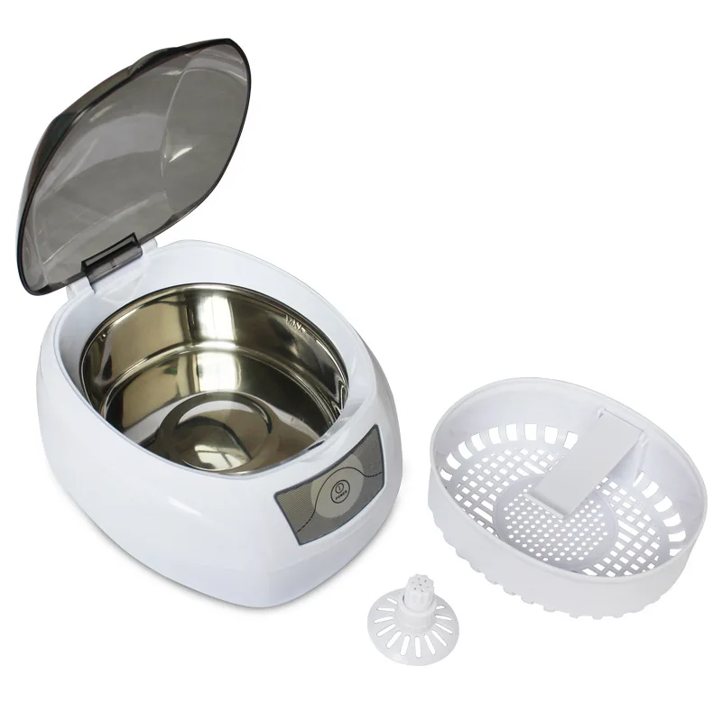 Маленький цифровой ультразвуковой очиститель ювелирных изделий Aifan с логотипом клиента 42