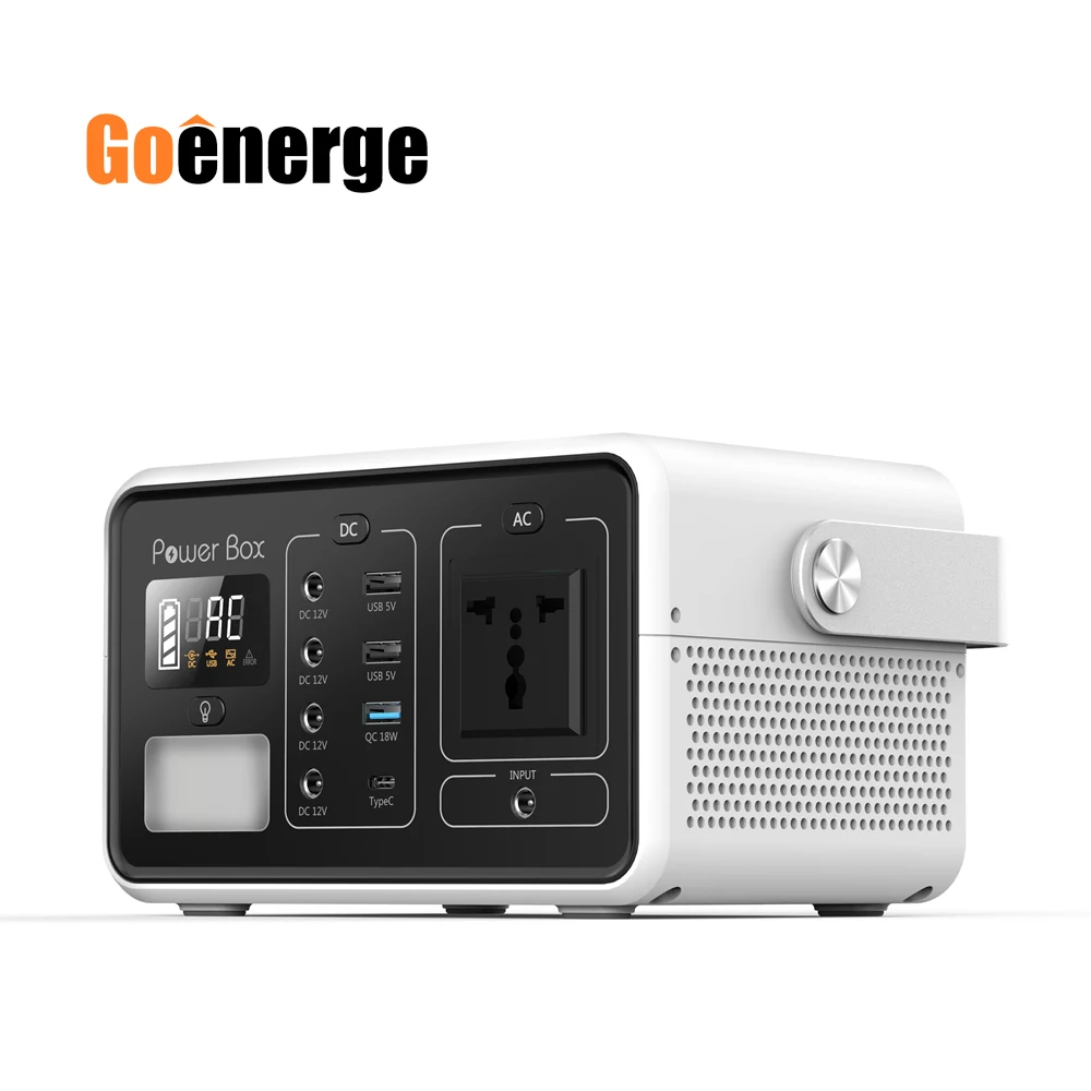 OEM Portable Power Station 200W 300W 500W 600W 1200W Solar Power Generator 110V 220V Lithium Battery Home Use & Outdoor Camping