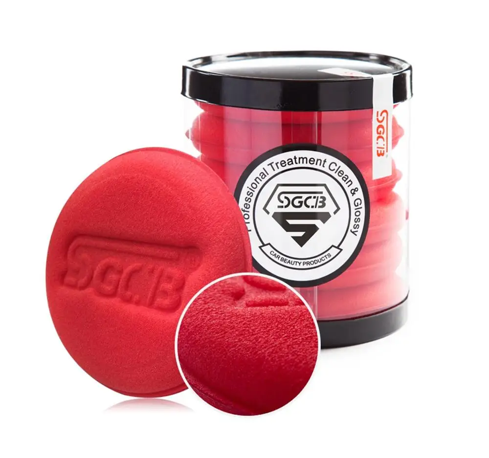 SGCB Edge Pressing Auto Foam Wax Applicator Pad Car Tyre Dressing Sponge Applicator