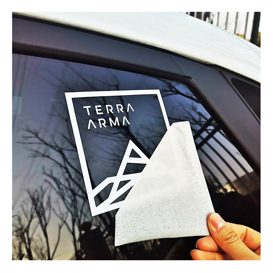 UV Proof Transfer Car Decal Custom Made Stickers Vinyl Self-adhesive Window Car Vinyl Decal