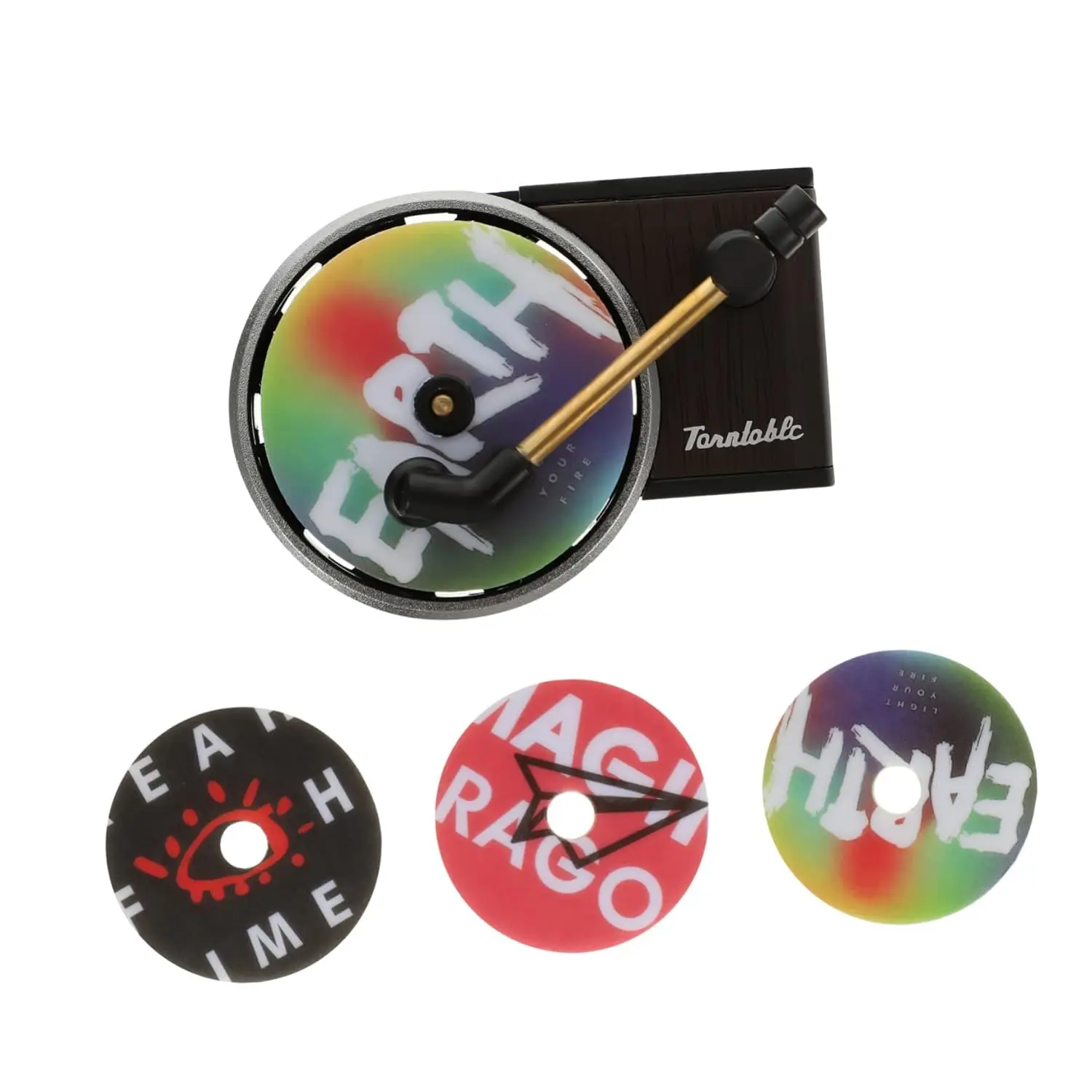 Mini Record Player Essential Oil Diffuser Air Diffuser Mini Record Player Air Freshener Vinyl Record Player Car Freshener