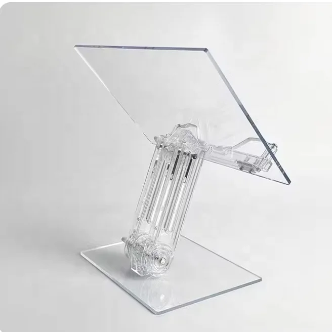 Adjustable Acrylic Reading Stand for Book Ipad Tablet & PC Home Decor Reading Stand & Holder