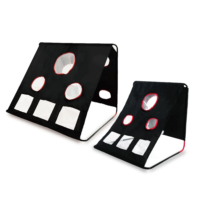 Golf Chipping Net With Football Target Soccer Net Children Soccer Goal With Targets In The Backyard Football Goals Garden