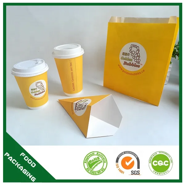 Disposable Colorful  Custom  Takeaway Double  wall Paper Coffee Cups wholesale low price eco-friendly