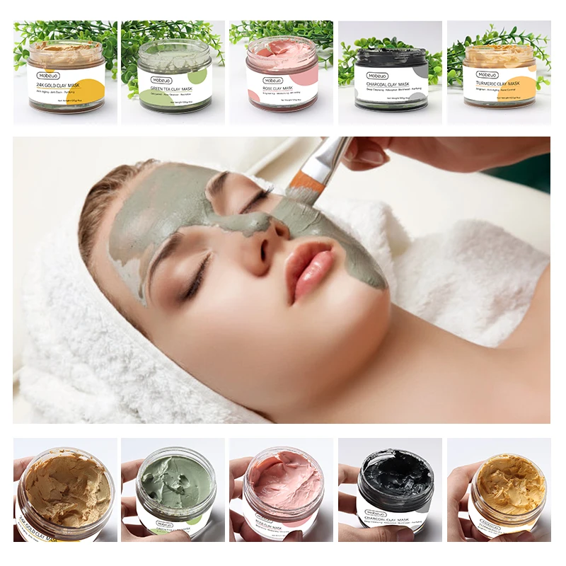ODM/OEM Clay Mask Facial Skincare Natural Organic Vegan Facial Professional Skincare Products