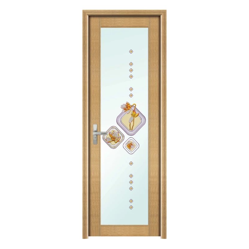 New Modern Design PVC  Door For Bathroom