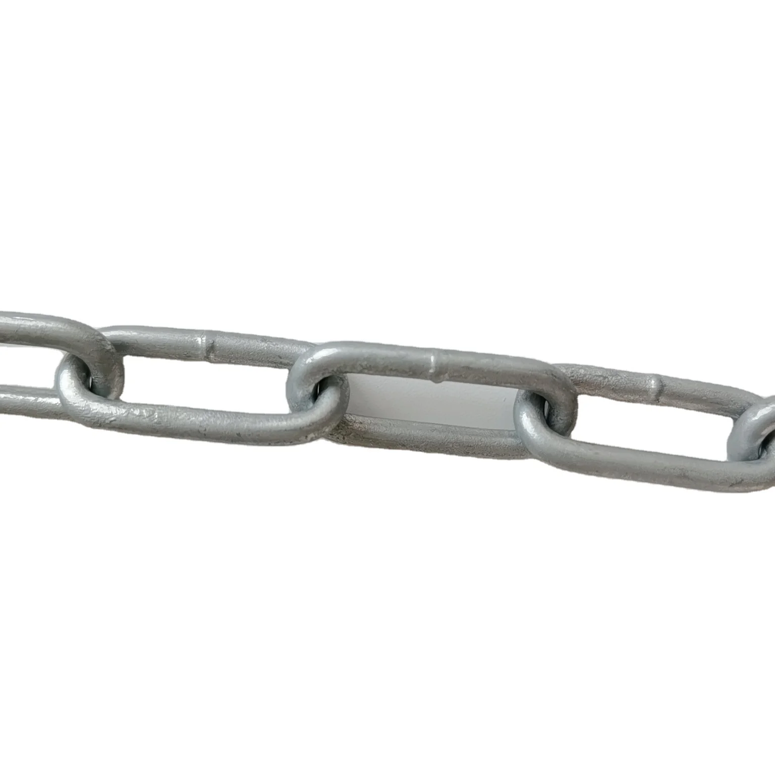 Smooth Welding 5MM Hot Dip Galvanized Steel DIN763 Long Link Chain