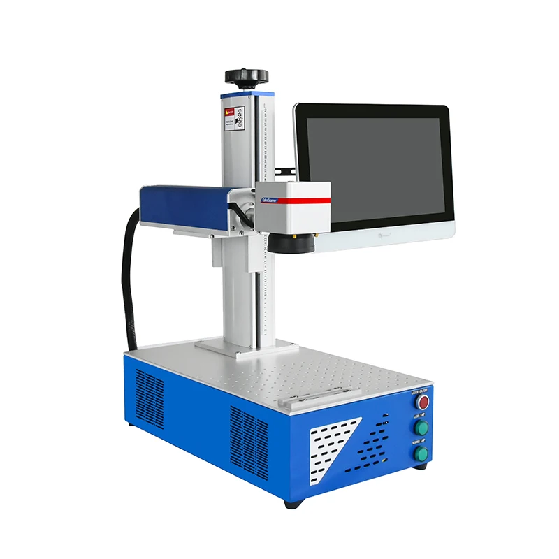 Wholesale High Quality Mini Fiber Laser Engraving Machine on the Table Fiber Laser Marking Machine 20w 30w 50w