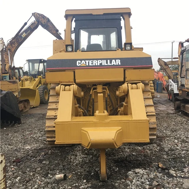 Secondhand D7G/D7R/D7H Crawler bulldozer with blade and ripper Also Have CAT D3 D4 D5 D6 D7 D8 D9 D10 dozer