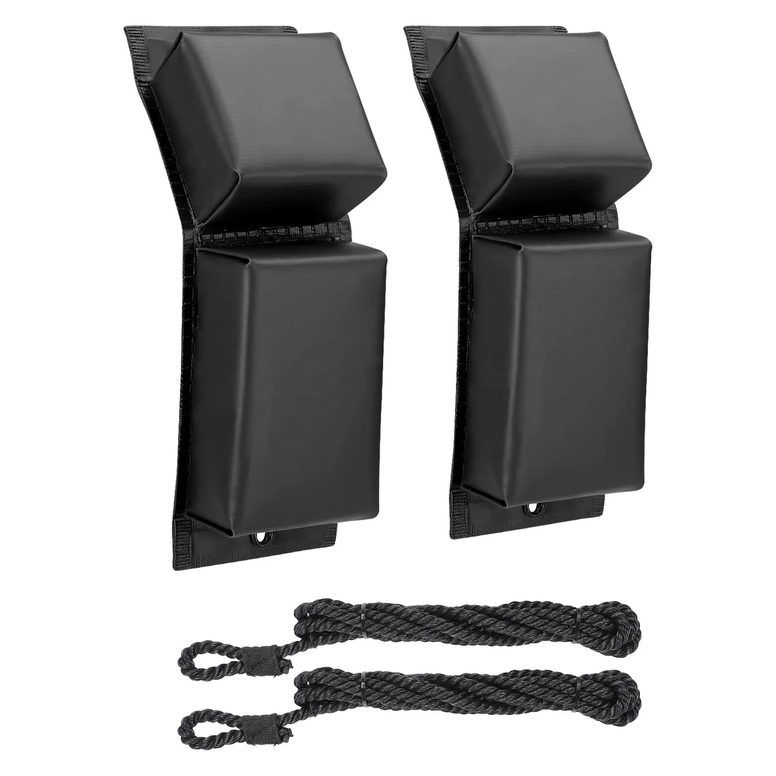 Heavy Duty Contour PWC Fender Bumper with Cords, Boat Bumpers for Jet Ski, Pack of 2