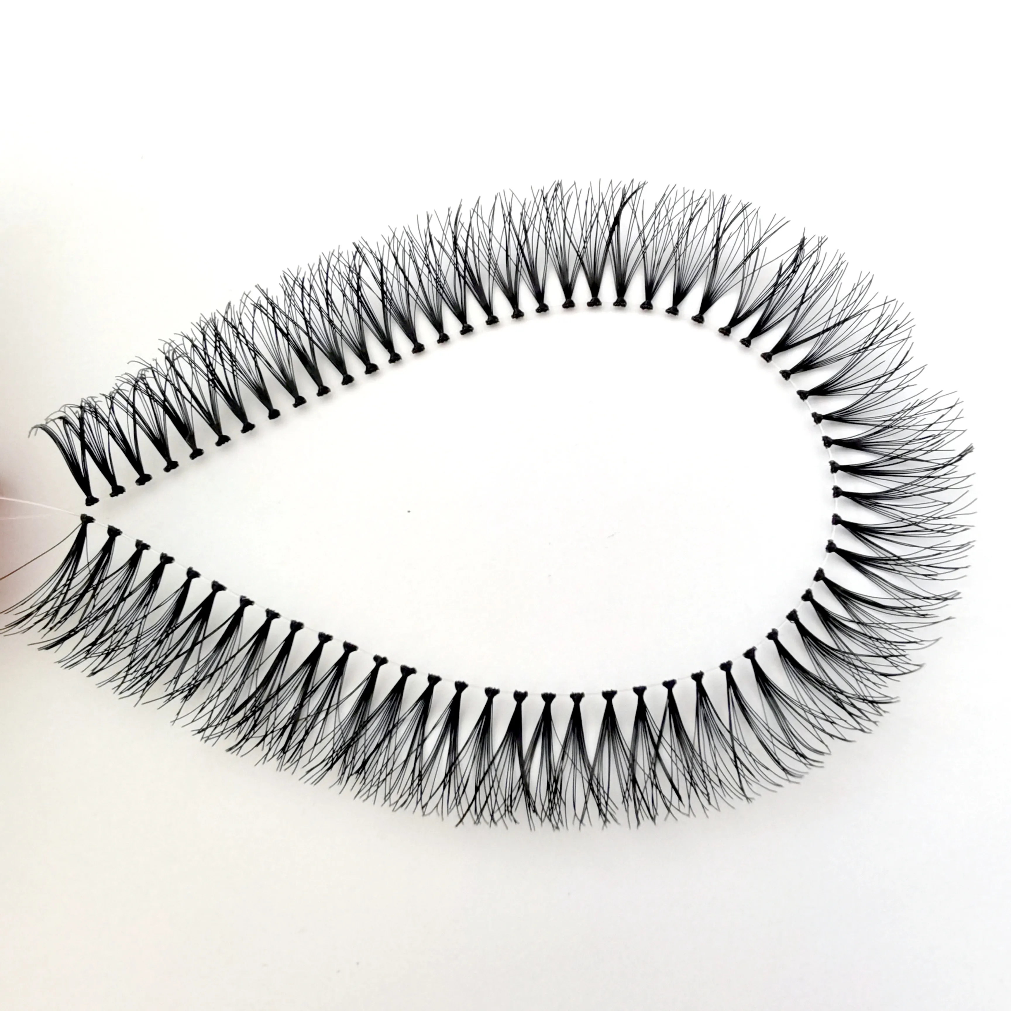 Hot selling Chicken feet Russian False Premade cluster knot free individual eyelashes DIY Pre Made Volume Fans Eyelashes