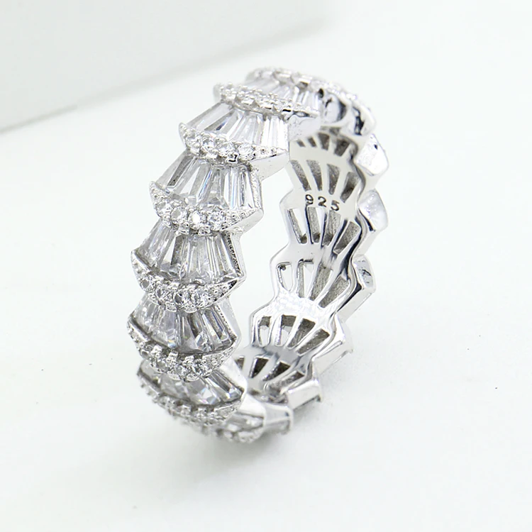 
Fashion 2020 wide band ring lucky fashion ring 925 bridal jewelry 