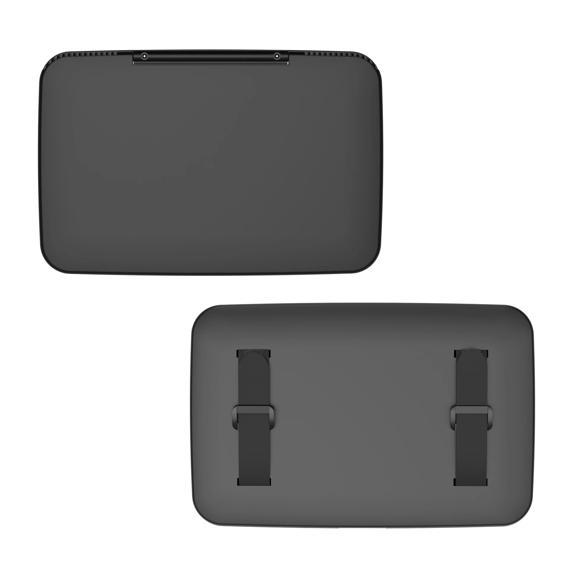 Led Car Visor Makeup Mirror 3-color Switch Dimmable lighting Type c Rechargeable Vehicle Cosmetic Vanity with 5X Magnification